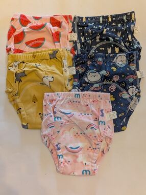 NEW UpAiry Toddler Training Pants Or Underwear Set Of 5 Size Medium